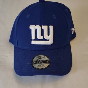 New Era Royal Blue New York Giants Hat Adjustable Youth